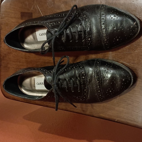 Carriage Court Shoes - Vintage Carriage Court women's black Oxford shoes, sz 6 EUC